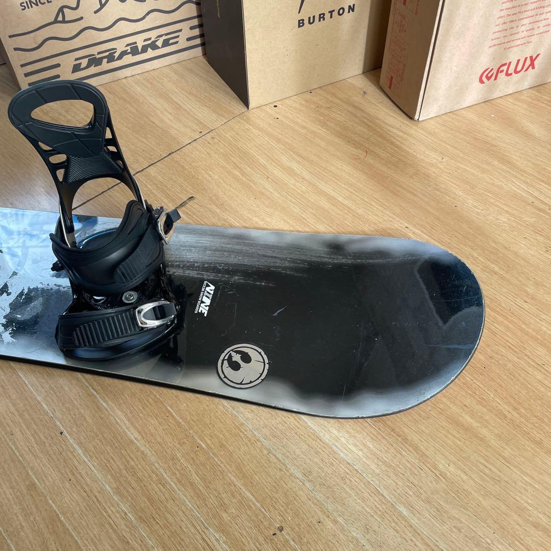 RICE28×SLQ　良質国産　スノーボードセット　OGASAKA製　バイン付