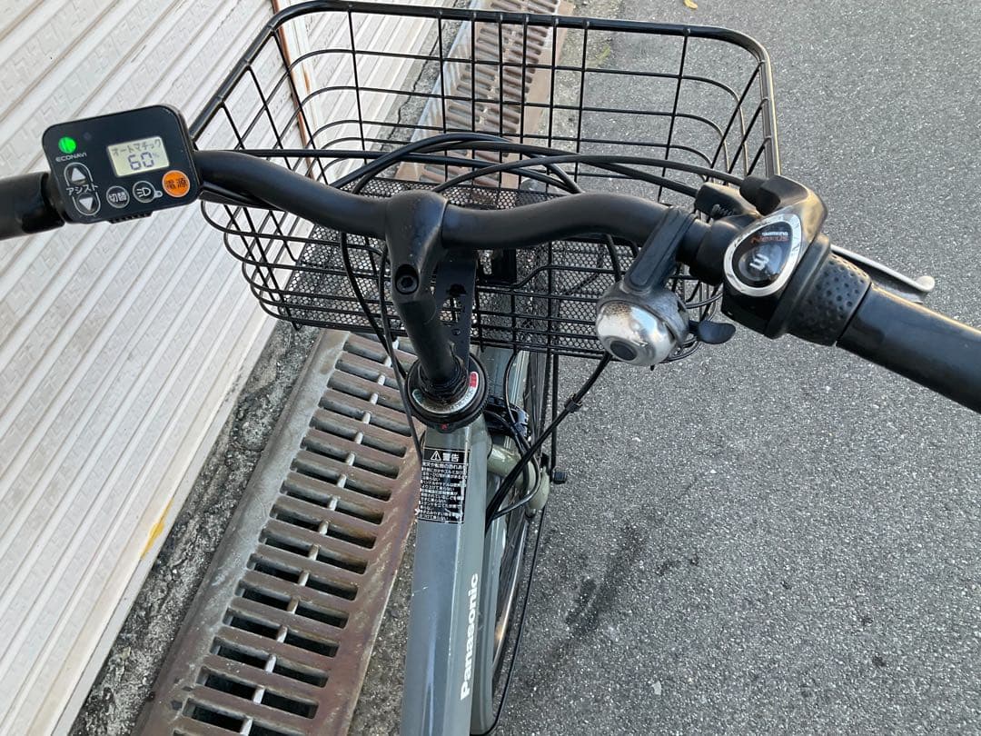 パナソニック最新機種電動アシスト自転車ティモS26インチカーキアルミボディー