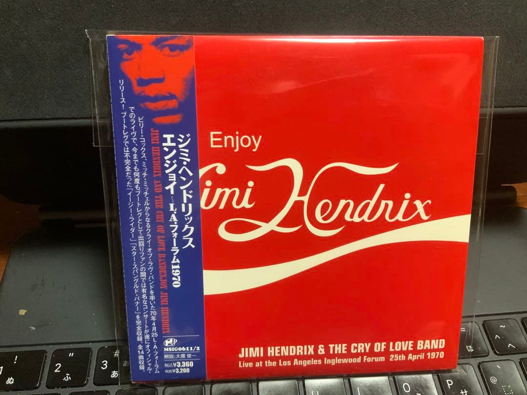 ジミ・ヘンドリックス★エンジョイ~L.A. フォーラム 1970 2CD