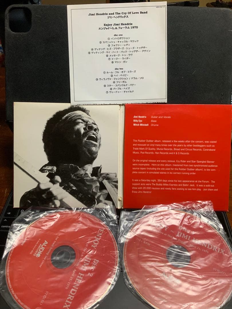 ジミ・ヘンドリックス★エンジョイ~L.A. フォーラム 1970 2CD