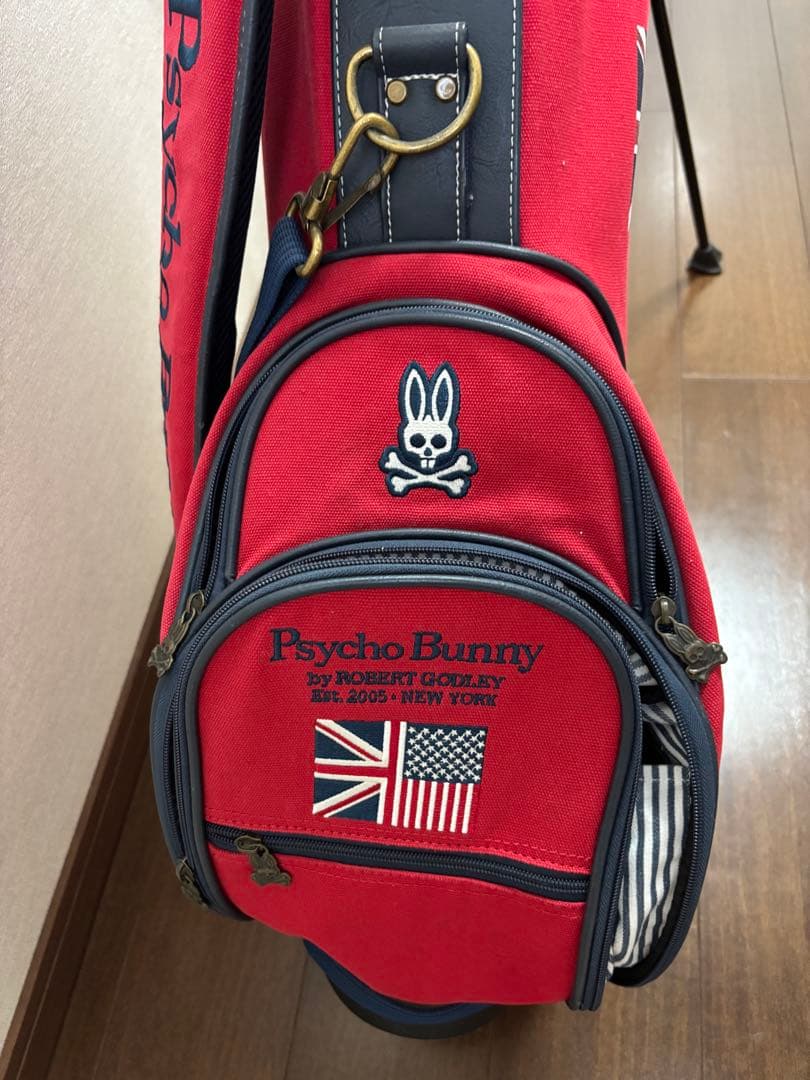 サイコバニー　Psycho Bunnyゴルフバック&宅配用カバー