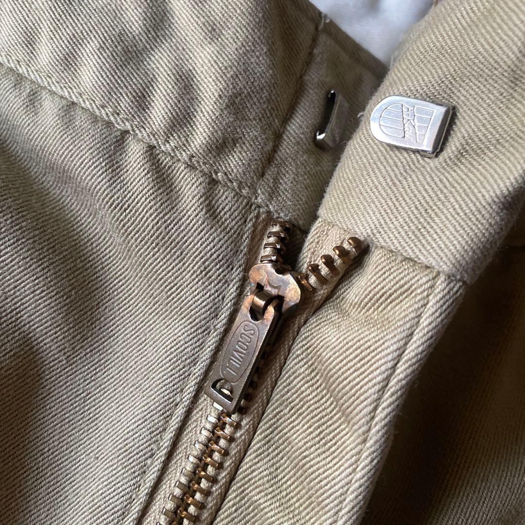 70s US ARMY コットンチノパンツ カーキ w29 l29 アメリカ軍