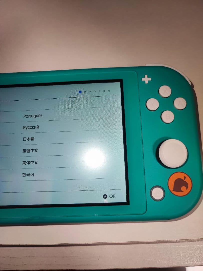 Switch Lite 本体 あつまれ どうぶつの森 まめきち&つぶきちアロハ柄