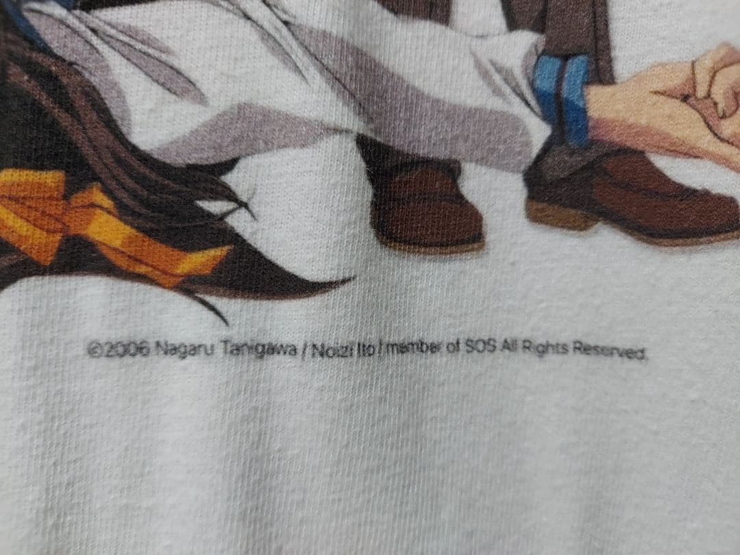 【XLサイズ】涼宮ハルヒの憂鬱 アニメTシャツ