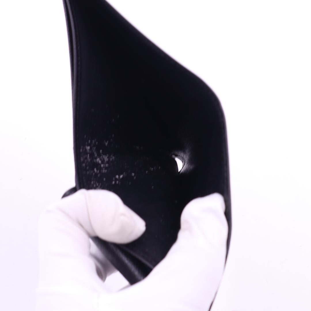 ルイヴィトン エピ 二つ折り財布 ブラック ポルト ビエ カルトクレディモネ 黒