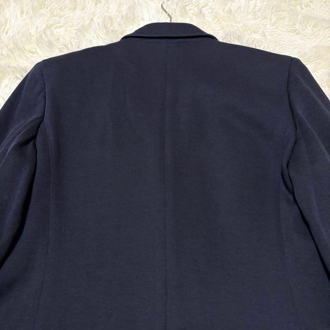 【ラルフローレン】テーラードジャケット 紺ブレ 金ボタン ロゴ刺繍 6 L