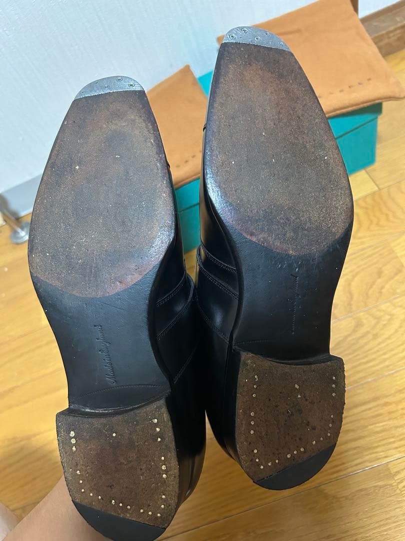 エドワードグリーン　モンクストラップ