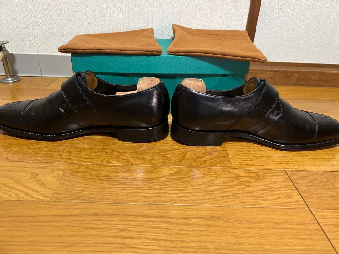 エドワードグリーン　モンクストラップ