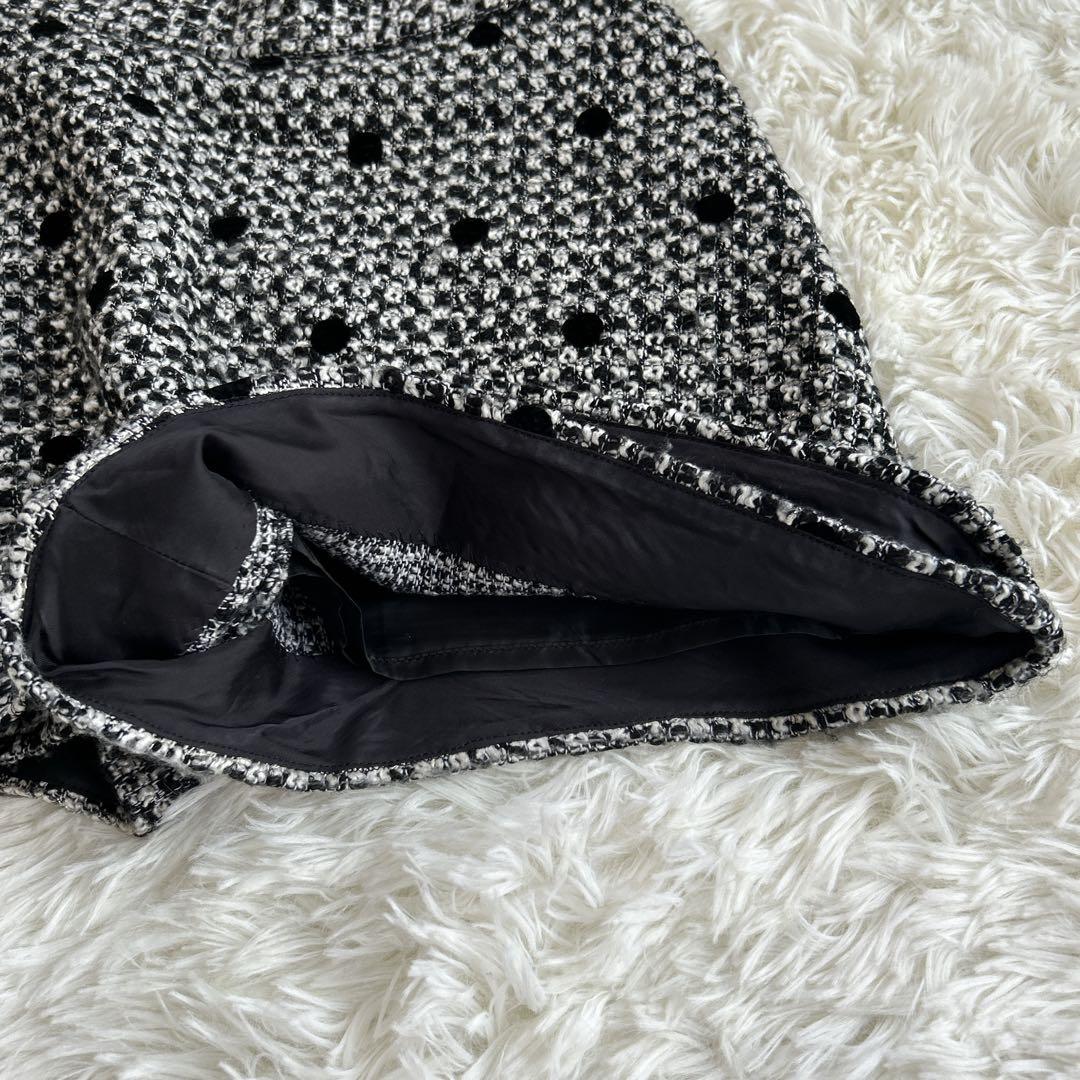 ✨大人気✨シェリエ ドットツイードレディキュロット