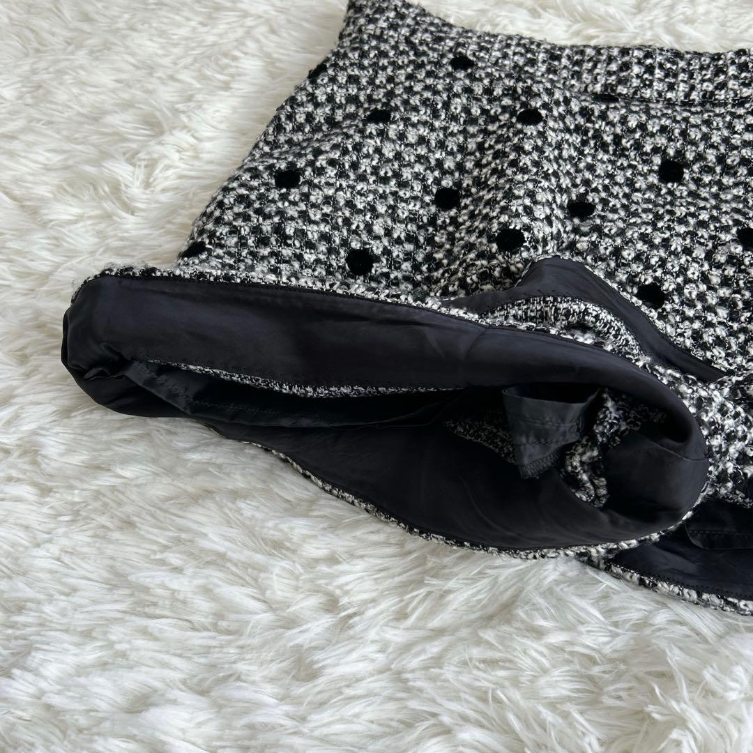 ✨大人気✨シェリエ ドットツイードレディキュロット