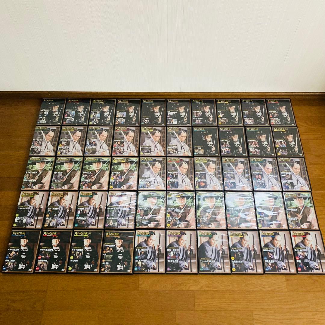 DeAGOSTINI 鬼平犯科帳 DVD 1巻から50巻セット