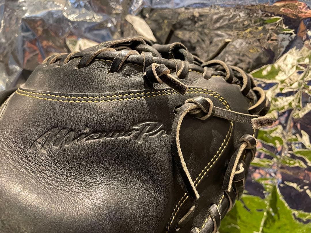 【美品】MizunoPro硬式キャッチャーミットExtremeKLeather