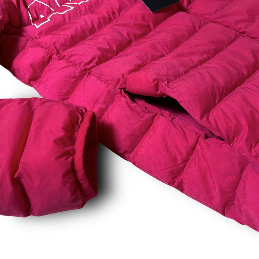 3 ジャックバニー ナイロンタフタ袋織フルジップジャケット マゼンタ系 下げ札付