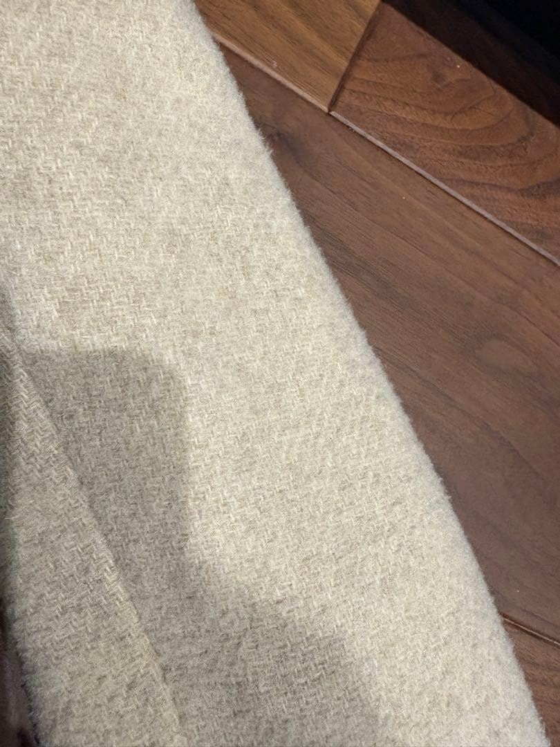 DANTON ウールモッサノーカラージャケットコート くるみボタン 36ダントン