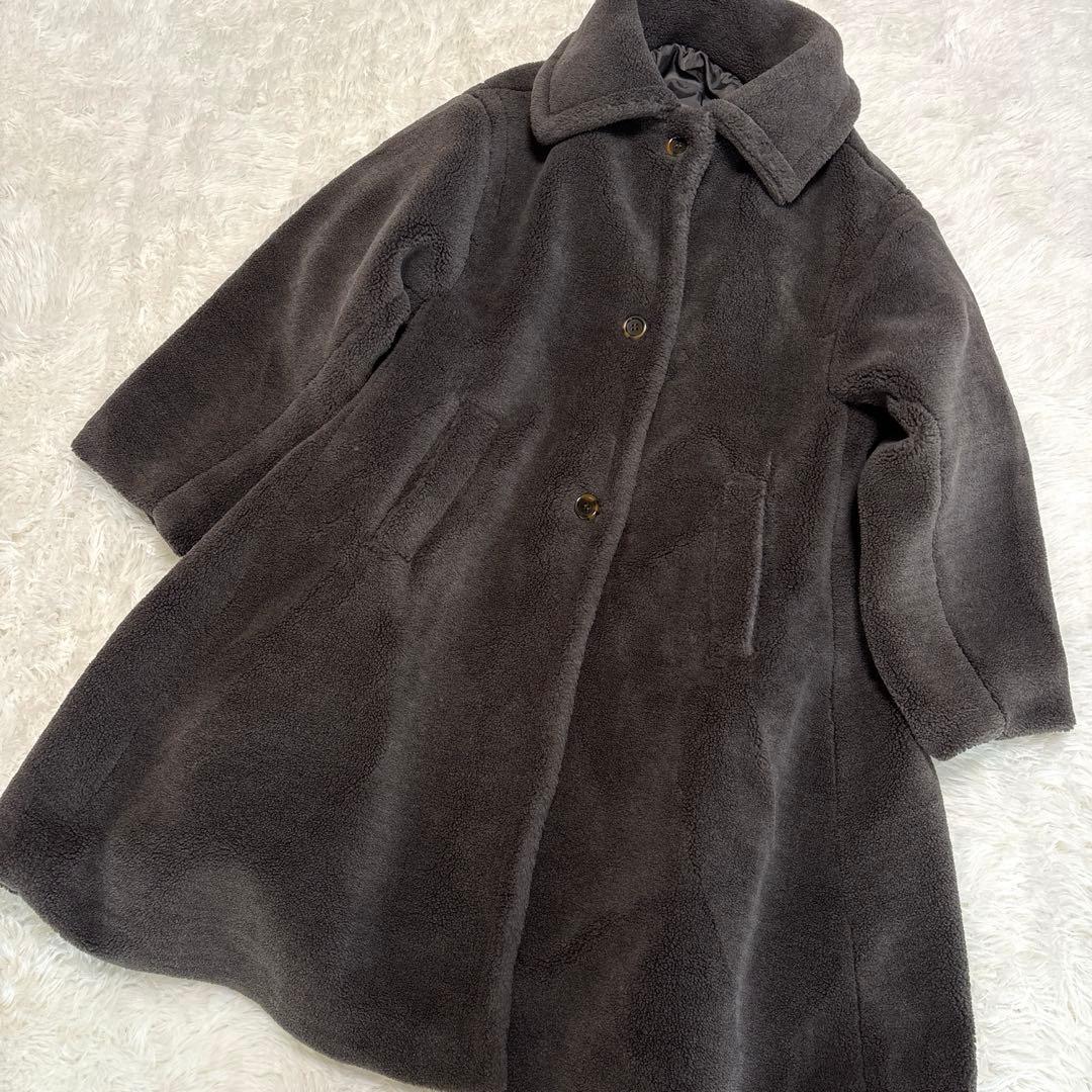 【美品】レクタングル♡テディベアテントコート♡ボアコート♡ロングコート♡コート