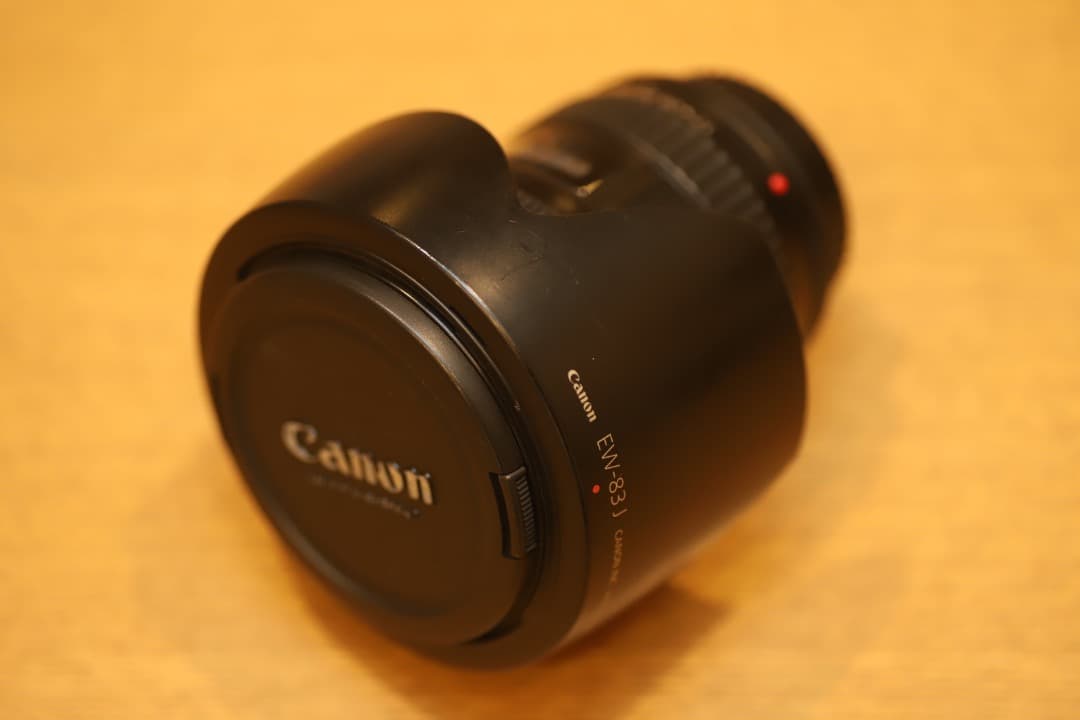 【程度良好】キヤノン Canon EF 17-40mm F4 L USMフード付