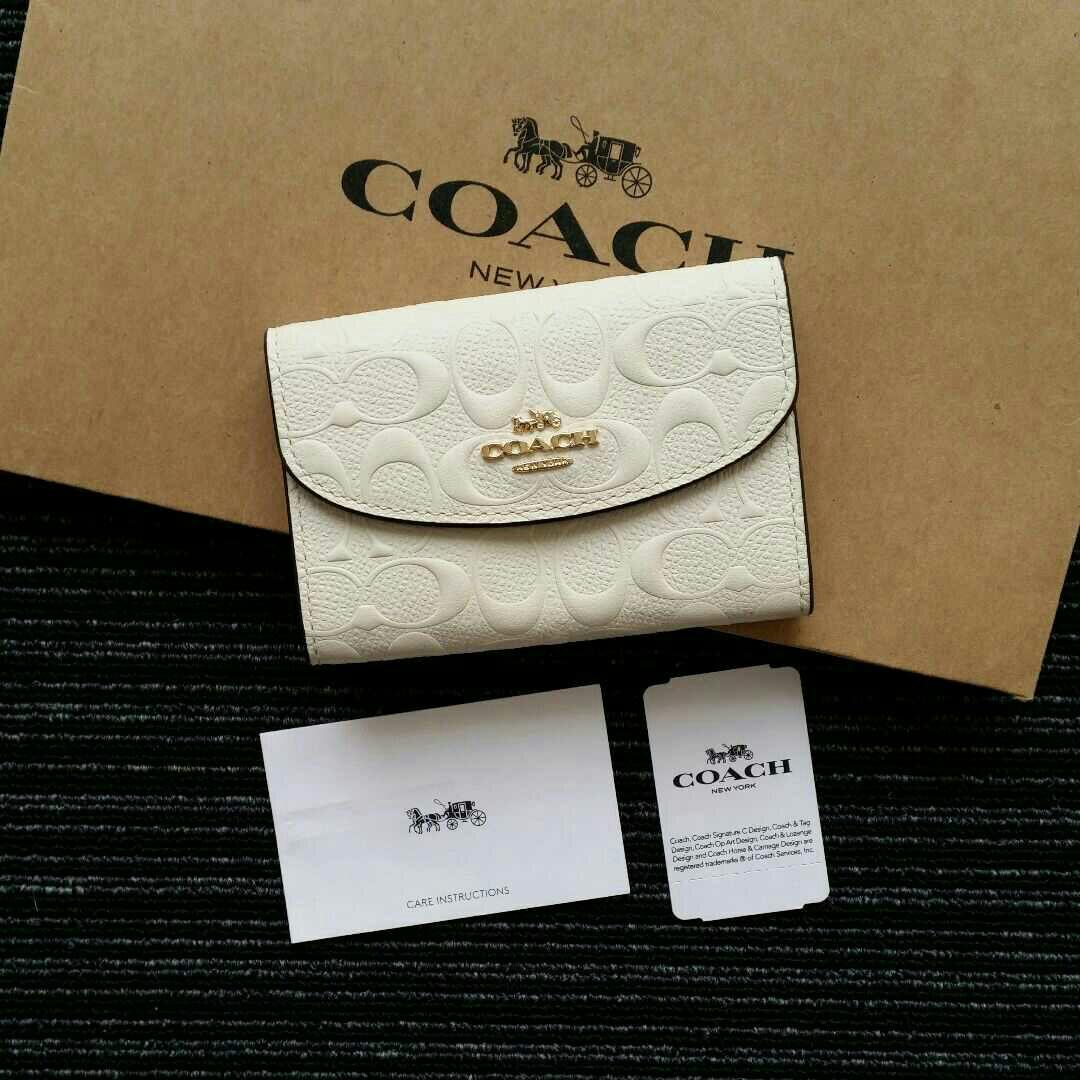 COACH キーケース F73603 新品 ホワイト 最新作モデル レディース
