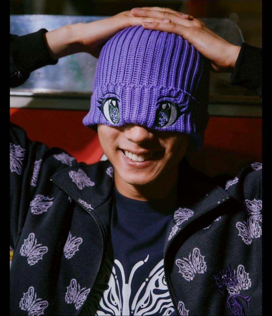 Needles ニードルズ 田中かえ ビーニー ニットキャップ ニット帽