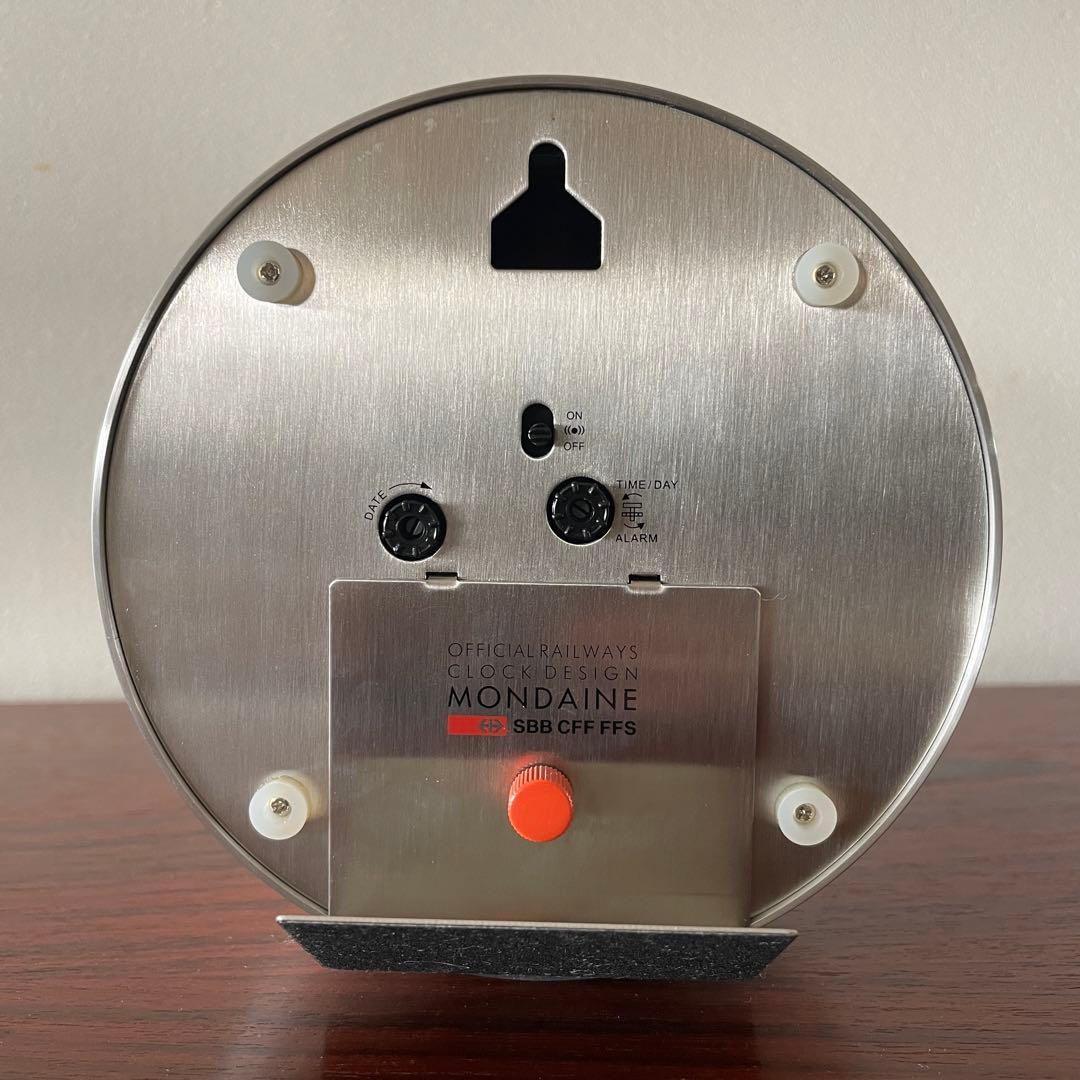 MONDAINE 置き時計 掛時計 スイスデザイン