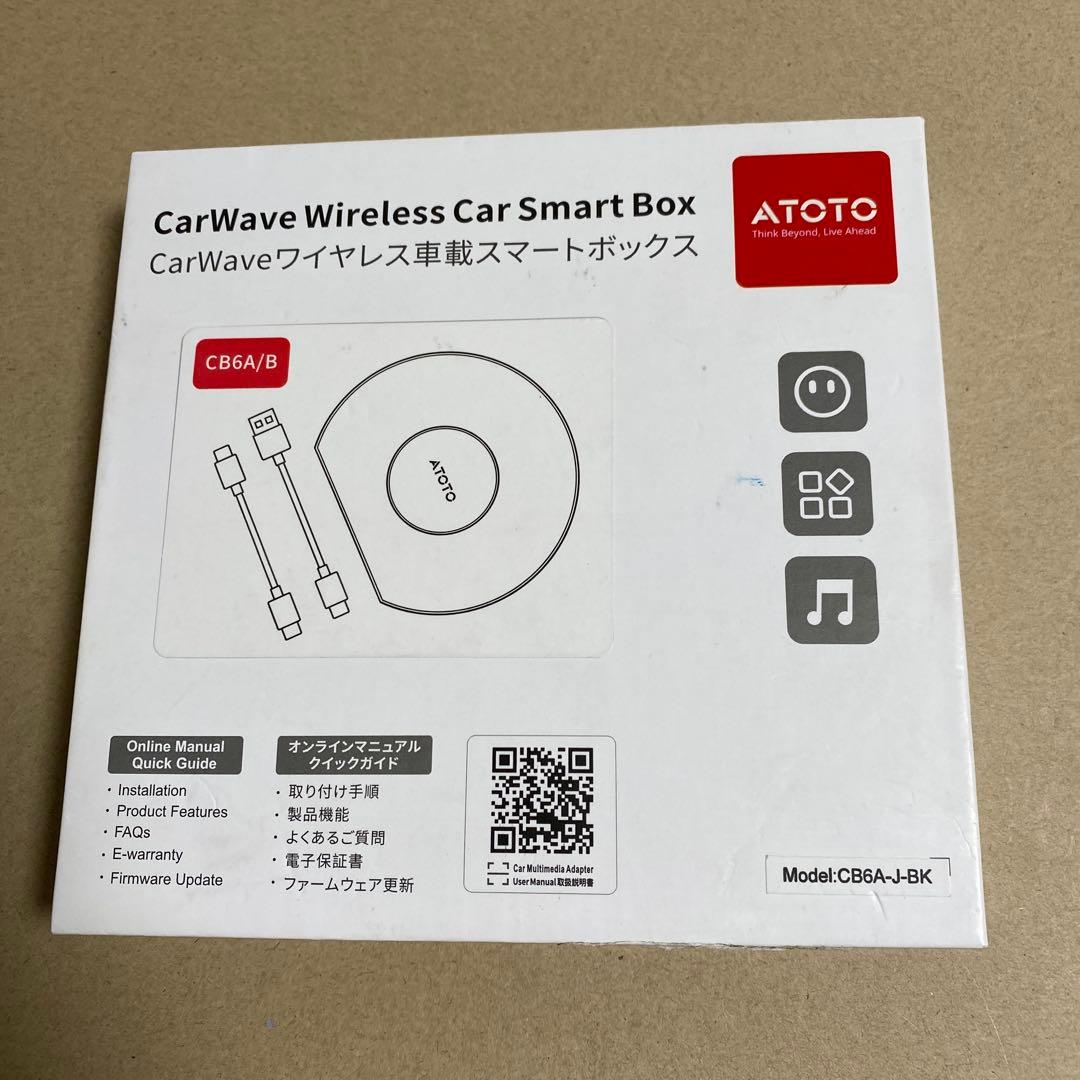 ATOTOZONE CB6 ワイヤレスCarplay AndroidAuto