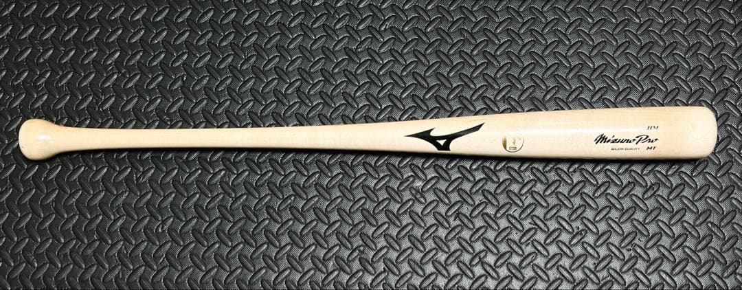 プロ支給品 硬式 木製 バット ミズノプロ NPBマーク入り 山野辺翔選手