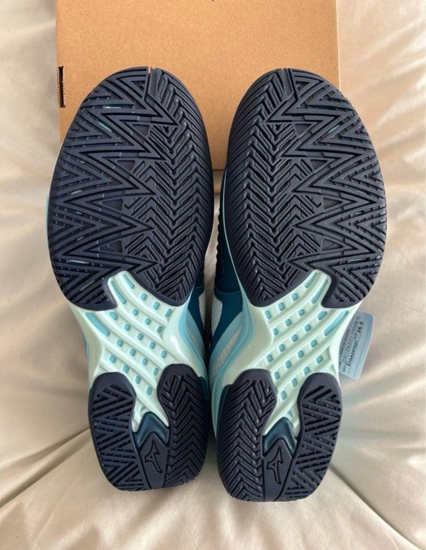 【新品未使用】Mizuno ミズノ テニスシューズ 26.5cm