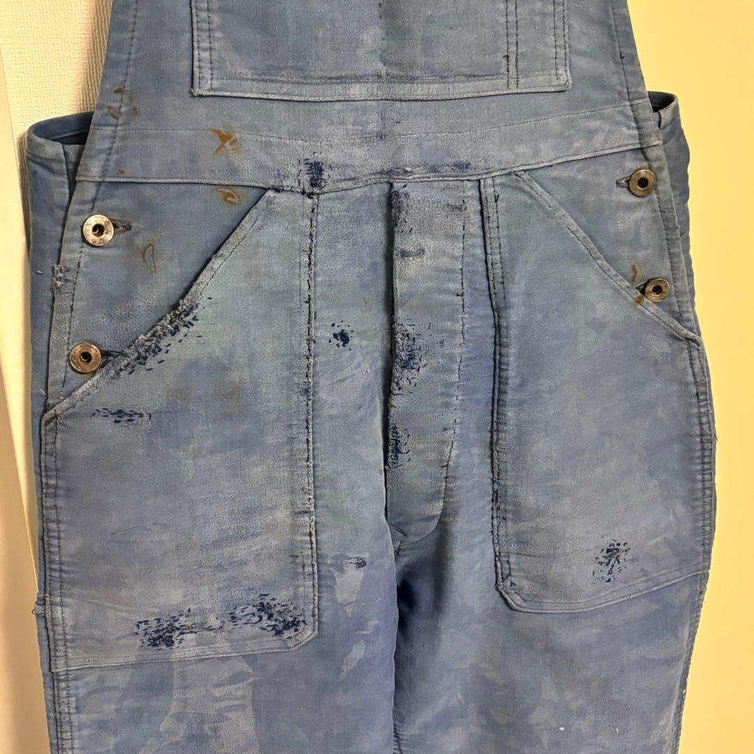40s Le Mont Saint Michel モールスキンワークパンツ