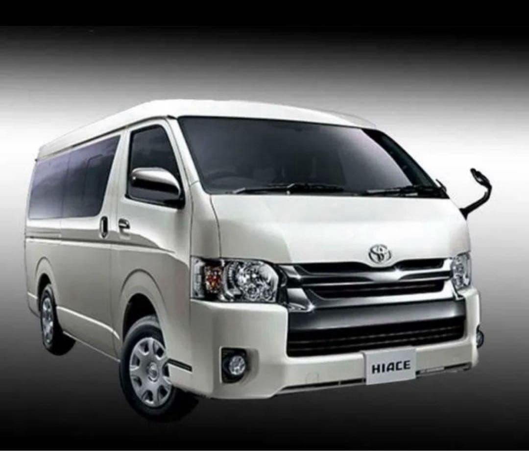 ハイエース　スーパーGL ワイドボデー用リアマット　ブラックアッシュ