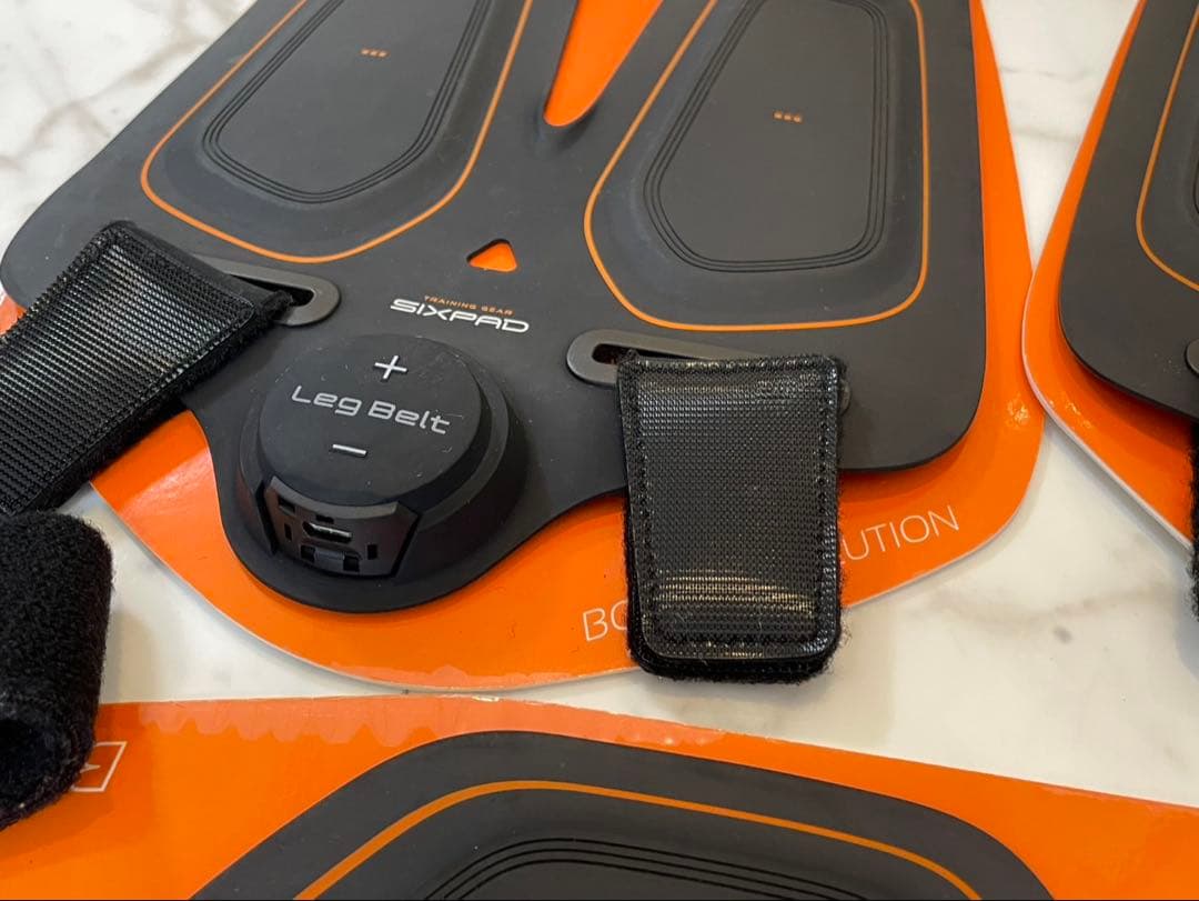 シックスパッド　アブズベルト&アームベルト&レッグベルト まとめ　正規品ジェル