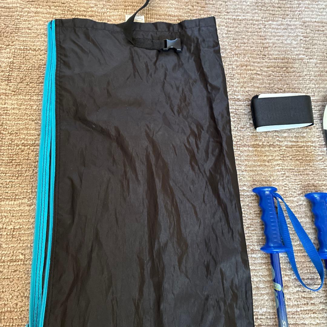 子供スキーセット NISHIZAWA120 ストック　ブーツバック、板ケース