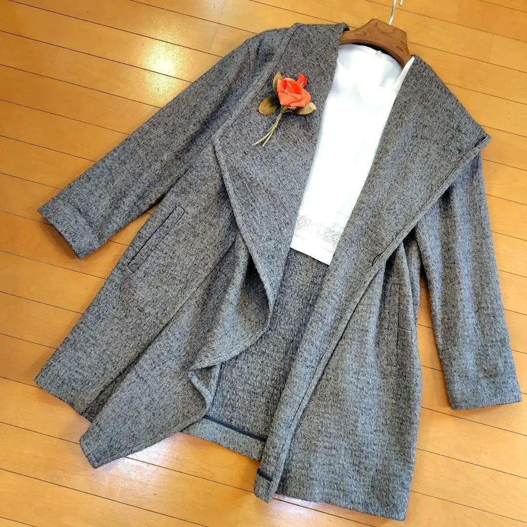 レリアン グレー 羽織り コーディガン コート11L
