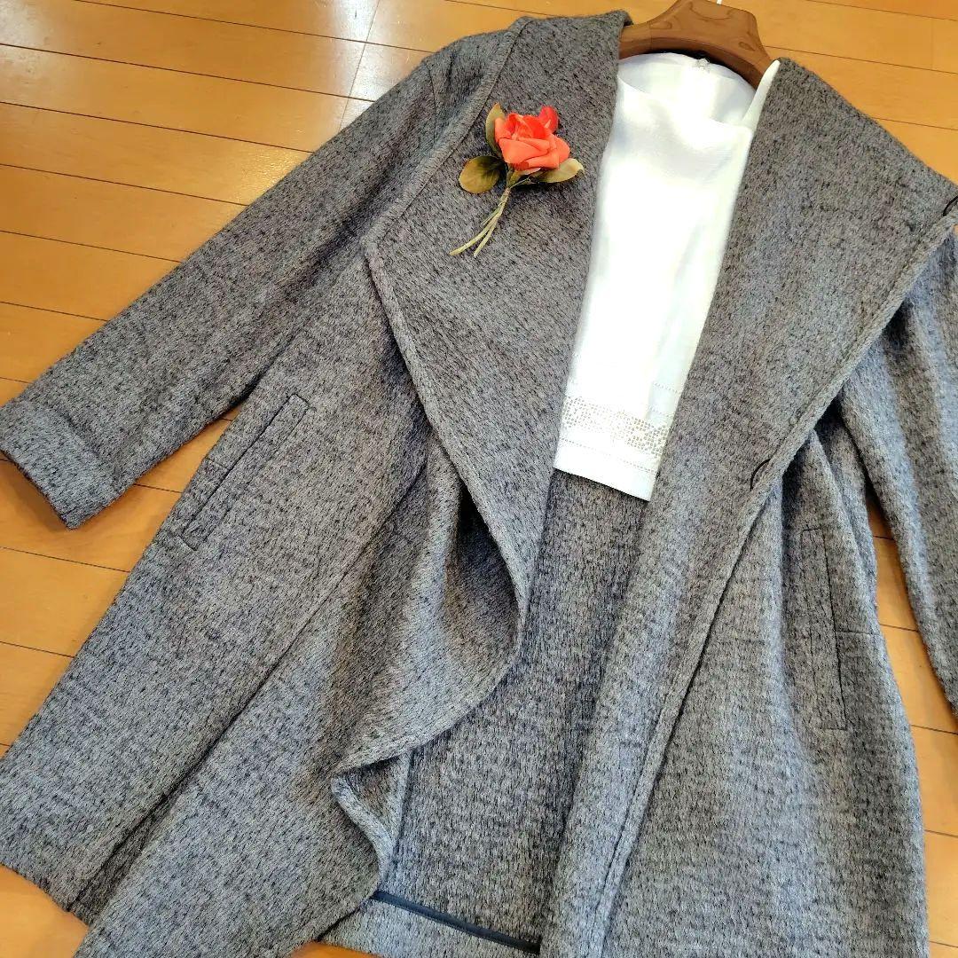 レリアン グレー 羽織り コーディガン コート11L