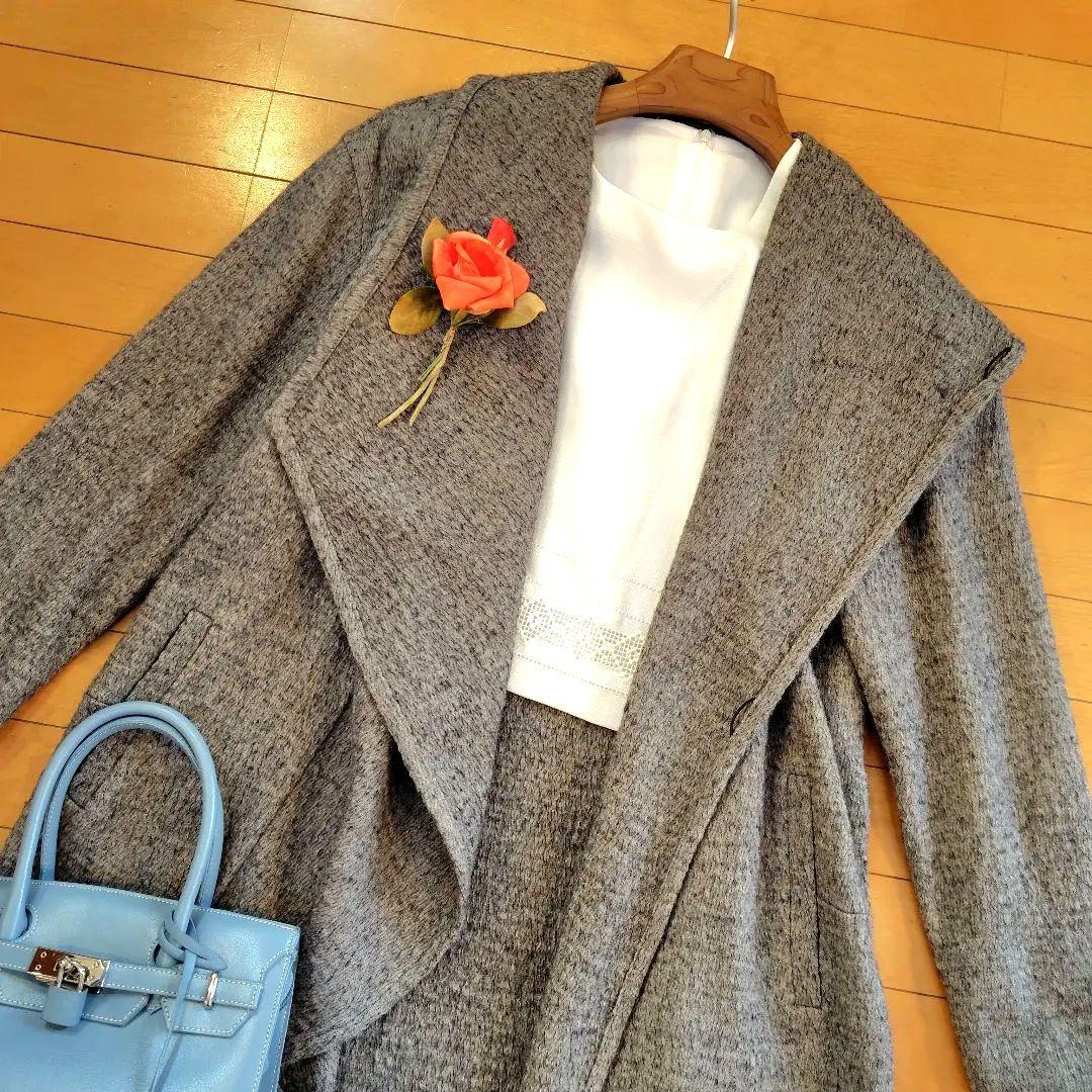 レリアン グレー 羽織り コーディガン コート11L