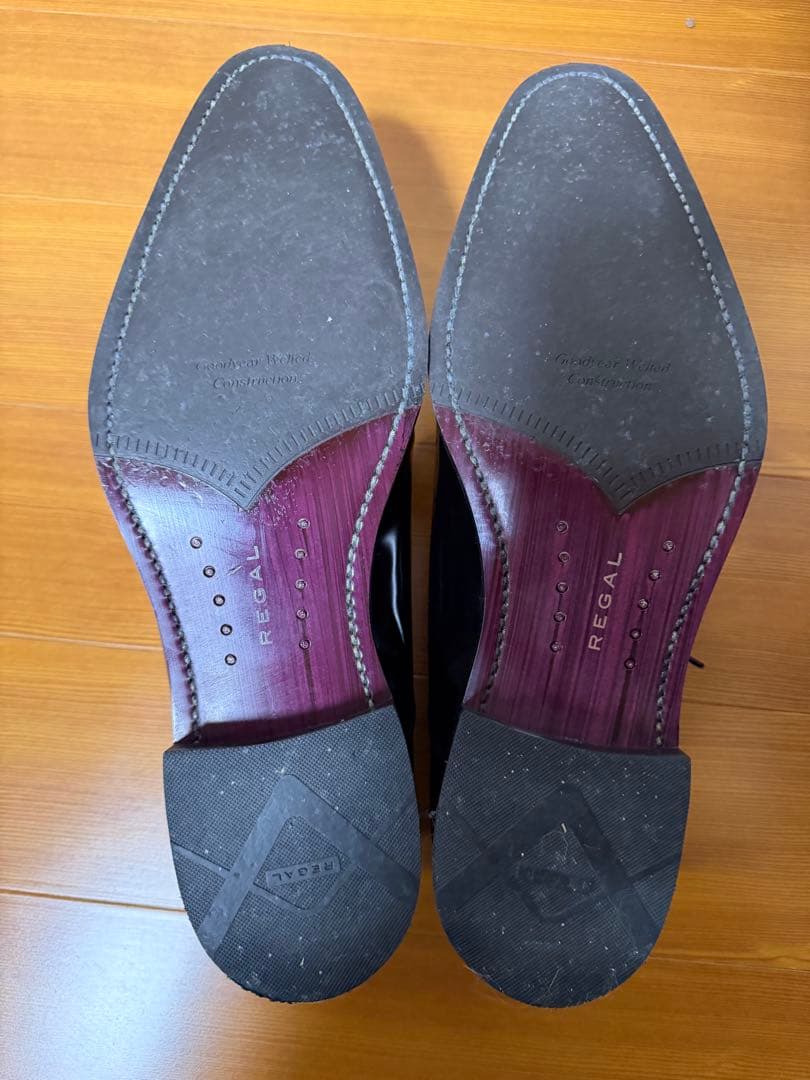 REGALリーガル　25AR BE スクラッチタフレザー　26.5センチ