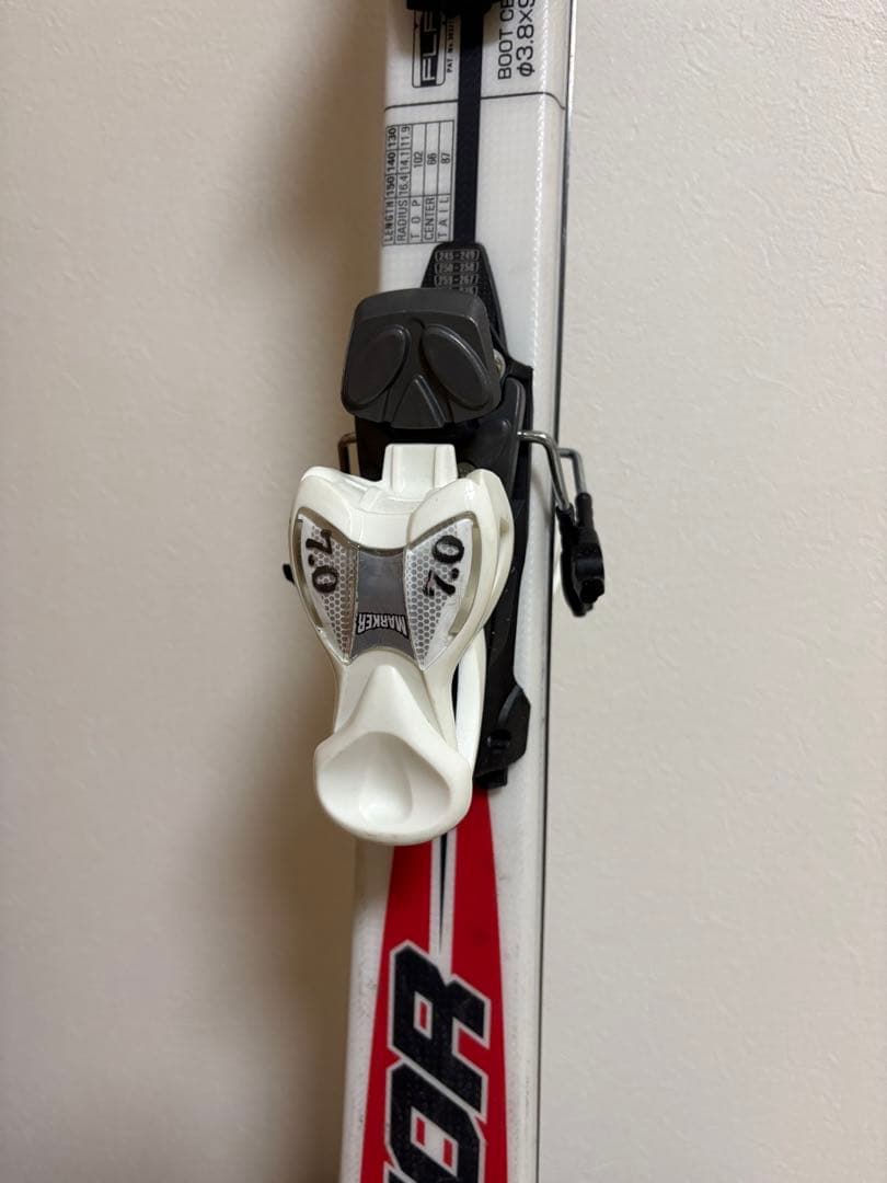 日本製　美品　ジュニア　子供　スキー　ビンディング付　OGASAKA オガサカ