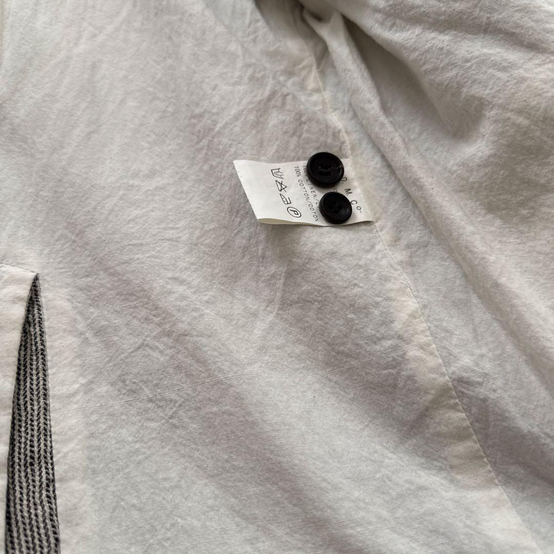 R&D.M.Co- ヘリンボーンスタンドカラージャケット