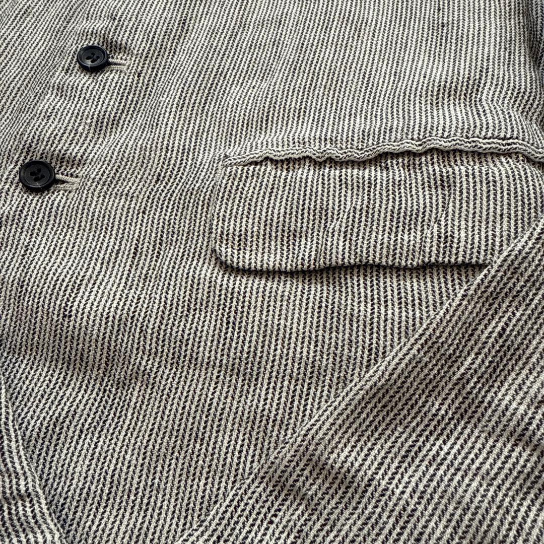 R&D.M.Co- ヘリンボーンスタンドカラージャケット