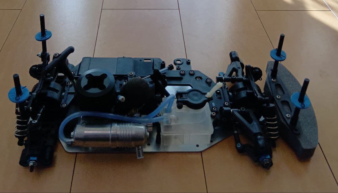 タミヤ エンジンRC 1/10 TG10-Mk.2 FN シャーシ