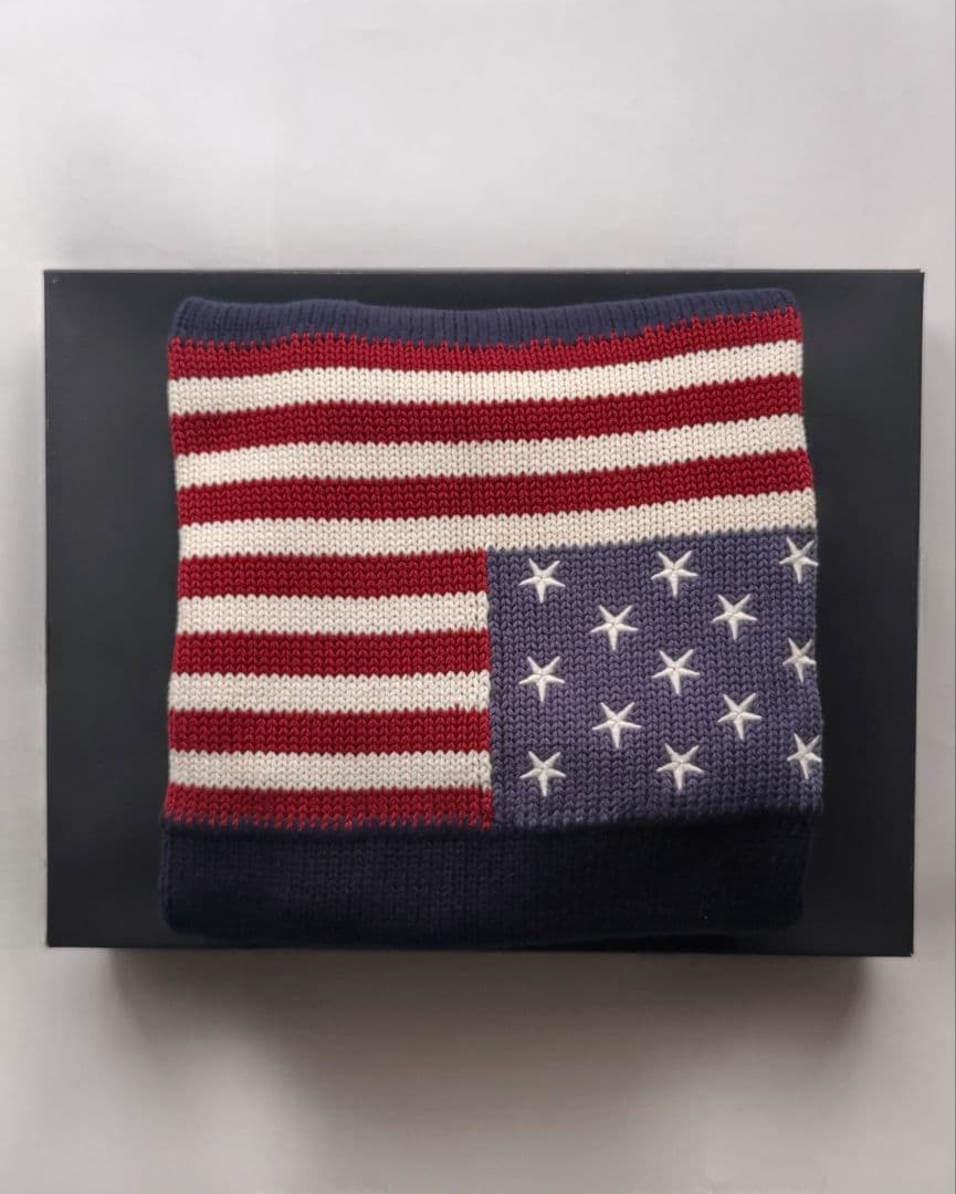 【セール】RALPH LAUREN  フラッグスローブランケット