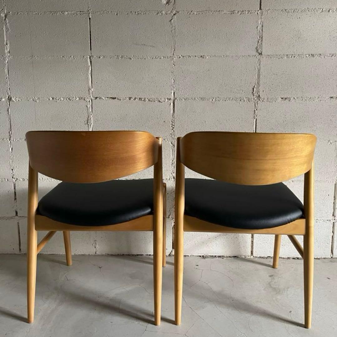 KEYUCA ケユカ　チェルビアット ダイニングチェア ２脚　ハーフアームチェア