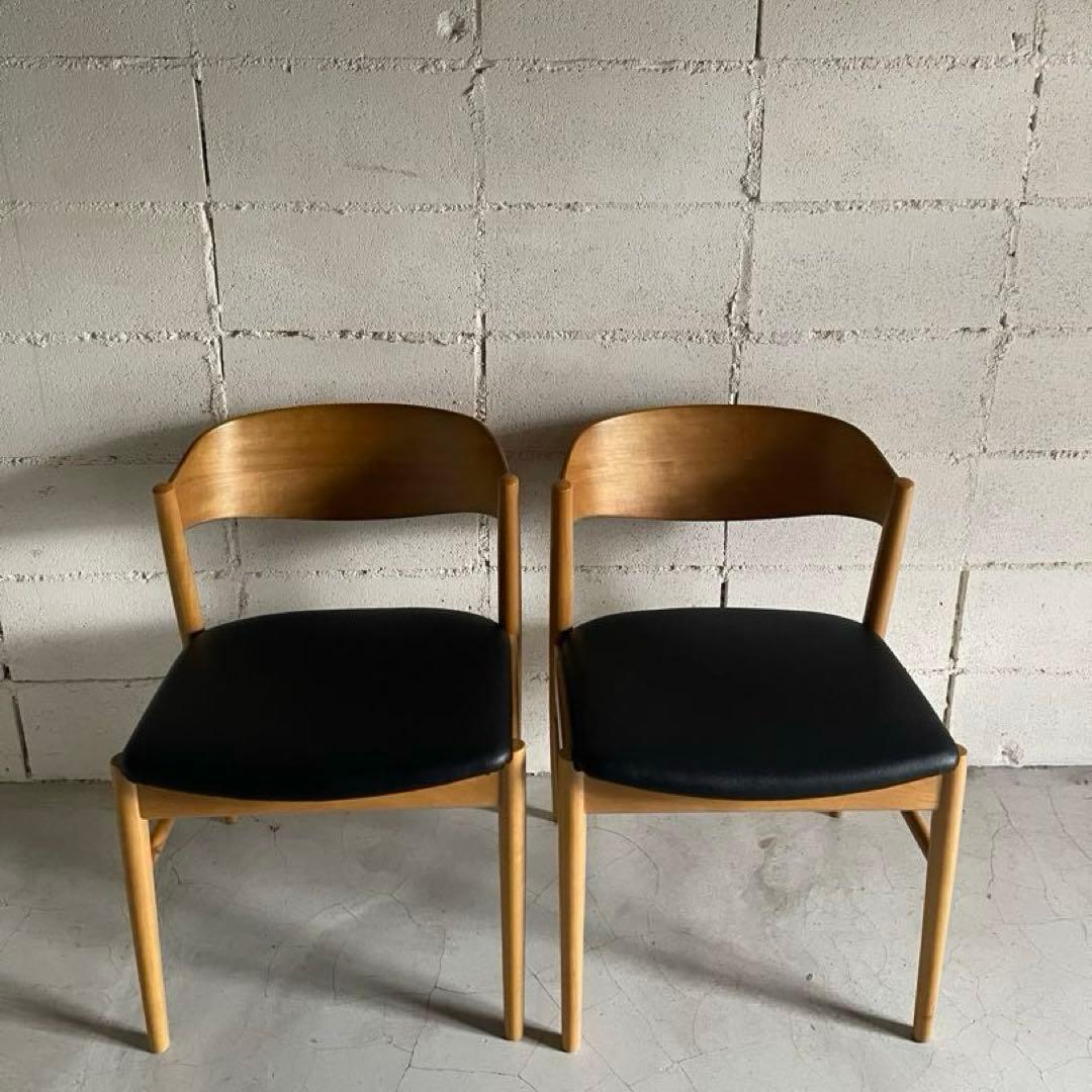 KEYUCA ケユカ　チェルビアット ダイニングチェア ２脚　ハーフアームチェア