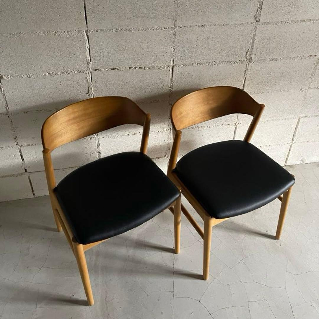 KEYUCA ケユカ　チェルビアット ダイニングチェア ２脚　ハーフアームチェア