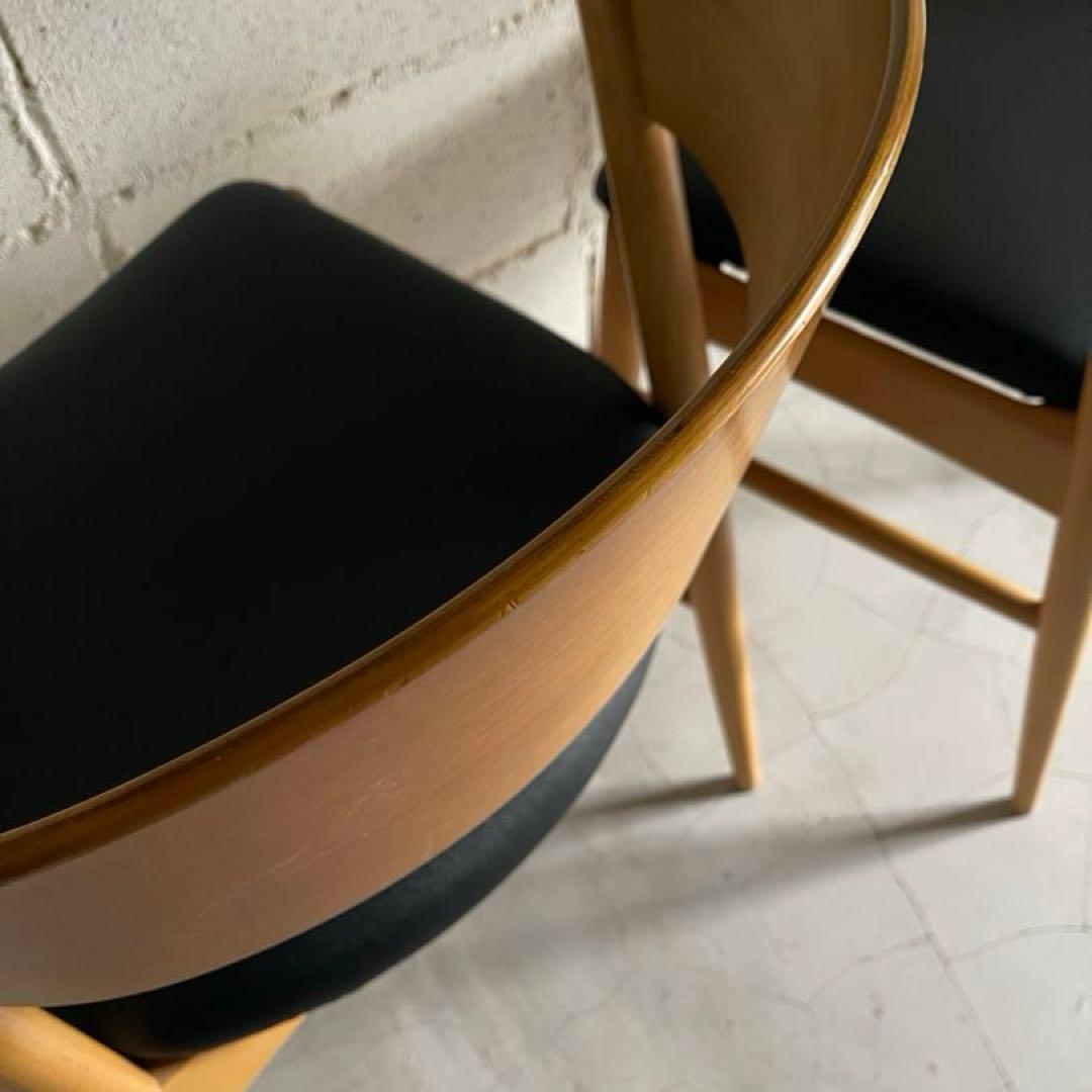 KEYUCA ケユカ　チェルビアット ダイニングチェア ２脚　ハーフアームチェア