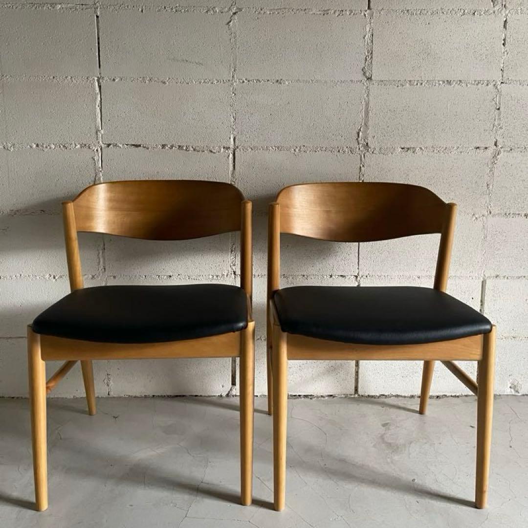 KEYUCA ケユカ　チェルビアット ダイニングチェア ２脚　ハーフアームチェア