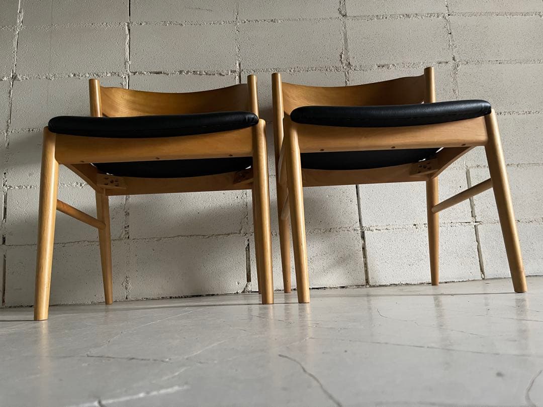 KEYUCA ケユカ　チェルビアット ダイニングチェア ２脚　ハーフアームチェア