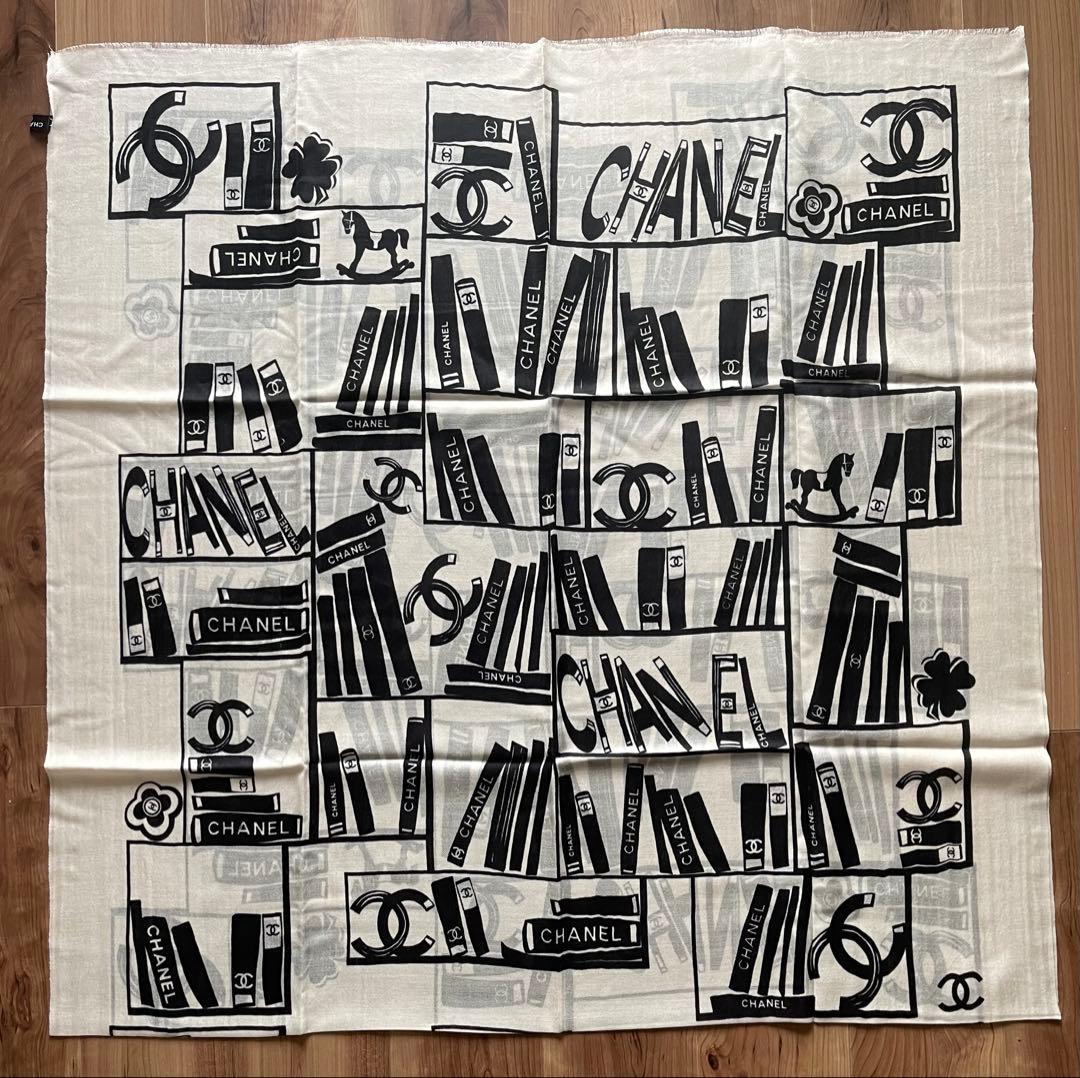 未使用　CHANEL ノベルティ ストール パシュミナ ココマーク
