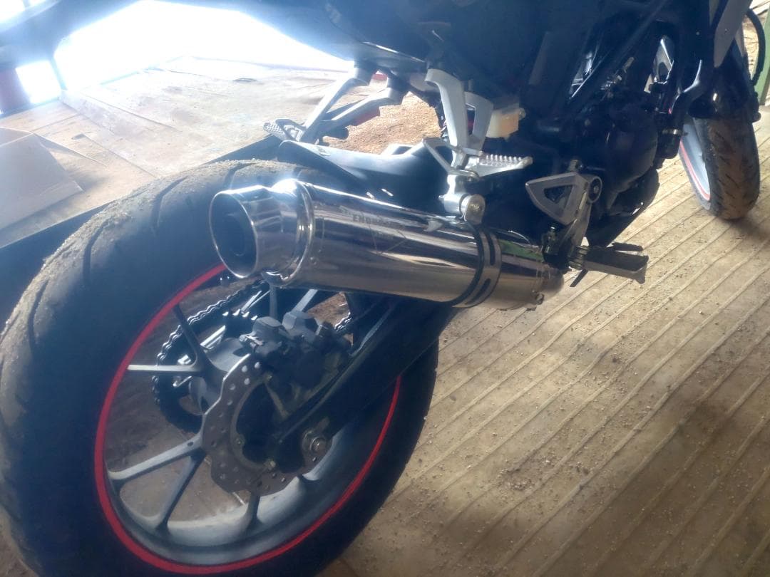 CB250R MC52エンデュランスTYPE-Rステンレス マフラー【良品】