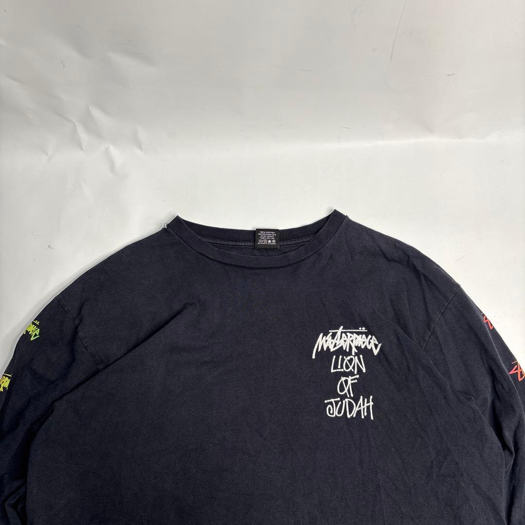 2005ss stussy masterpiece ロンT L ラスタ 王冠