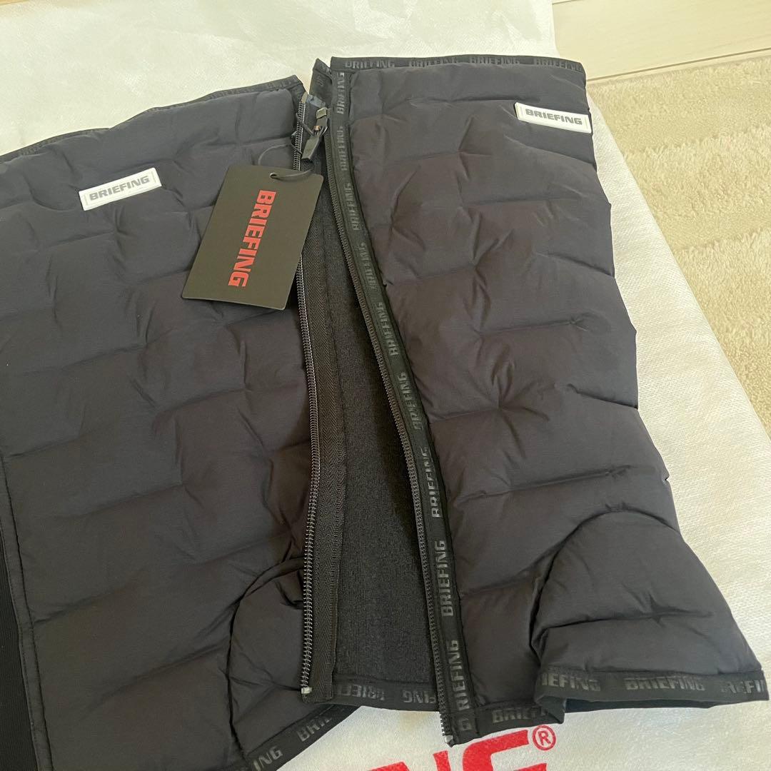 新品★黒 18,700円 BRIEFING ハイブリッドダウンレッグウォーマー