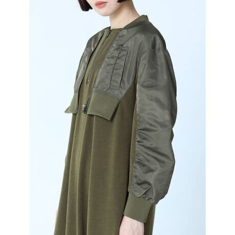 LASUD　ブルゾンレイヤードワンピース　ラシュッド　ヤマダヤ福袋　ラディエイト